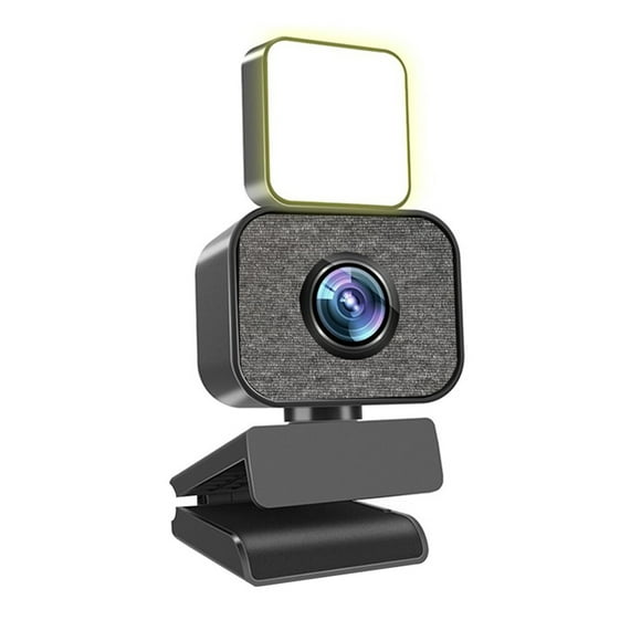 1080P 2K Full HD Webcam AF Web Camera Built in Adjustable Light Auto Focus Microphone USB Computer Camera Plug and Play for PC Desktop Laptop Video Calling Conferencing Live Streaming Recording