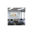thumbnail image 3 of Regency Kobe 48 x 24 in. Flip-Top Training Nesting Table- Noble Oak, 2 Zeng Stack Chairs- Blue, 3 of 10