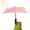 Pink, variant on Clip On Phone Sun Umbrella, Mini Anti Glare Smartphone Sun Visor Shade for Outdoor Shooting and Watching