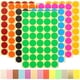 thumbnail image 5 of 20 hojas de calcomanías multifunción de puntos redondeadores de etiqueta redonda calcomanías de clasificación redonda etiqueta etiqueta, 5 of 5