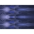 thumbnail image 1 of Ahgly Company Machine Washable Indoor Rectangle Transitional Royal Blue Area Rugs, 3' x 5', 1 of 7