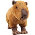 thumbnail image 1 of Peluche de capibara realista de 30 cm, regalo de dibujos animados para cumpleaños de niños, 1 of 5