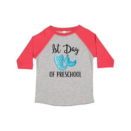 

Inktastic 1st Day of Preschool Mermaid Gift Toddler Toddler Girl T-Shirt