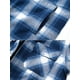 Innerwin Outwear Manches Longues Hommes Veste d'Hiver Vestes d'Affaires à Capuche Bleu Ciel L – image 4 sur 7