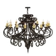 thumbnail image 3 of Meyda Tiffany 151204 Symen 16 Light 60" Wide Taper Candle Style Chandelier, 3 of 4