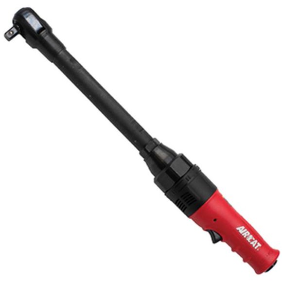 AirCat ARC805-HT-22-5 0.5 in. High Torque 21.6 in. Long Reach Air Ratchet, Red & Black
