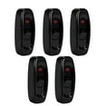 thumbnail image 2 of Lamp Switch - AC 250V 10A Inline Bedroom Button ON/Off Table Desk Lamp Cord Cable Switch with LED Indicator Light (Black), 2 of 8