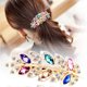 thumbnail image 4 of Qarigey Horquilla de cristal con diamantes de imitación para mujer, fiesta de vacaciones, fecha de viaje, decoración, pinzas para el cabello de moda, Accesorio para el cabello Vistoso Qarigey AP018036-06, 4 of 6
