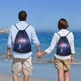 thumbnail image 5 of Balery Planets Stars And Galaxies1 Pattern Drawstring Backpack Bag Sport Gym Sackpack Cinch Bags Pattern Drawstring Backpack Bag Sport Gym Sackpack Cinch Bags -Medium, 5 of 6
