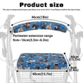 thumbnail image 6 of HELLHERO Rollator Seat Covers Stretchable Material for Travel Street Indoor Outdoor Seat Back Cover, 6 of 7