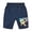 Blue03, variant on WOLLED Kids Boys Printed Shorts Toddler Elasticated Waist Five Points Pants for 1-9 Years Casual Shorts