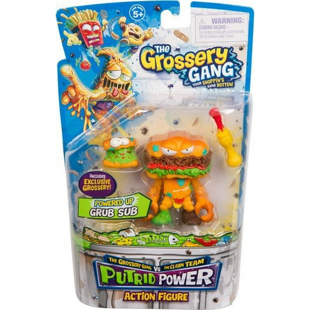 the grossery gang season 3 action figurine grub sub