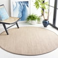 thumbnail image 2 of SAFAVIEH Natural Fiber Kentigern Solid Area Rug, Marble/Khaki, 11' x 11' Round, 2 of 10