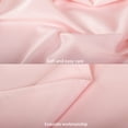 thumbnail image 4 of Flxxie Satin Zipper Pillowcases, Soft Travel Pillow Covers, 13"x18", Pink, 2 Pieces, 4 of 5