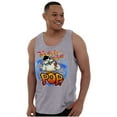 thumbnail image 5 of Airbrushed Tootsie Roll Pop Mascot Tank Top T Shirts Men Women Brisco Brands S, 5 of 6