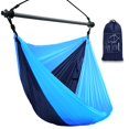 thumbnail image 1 of Silla Hamaca Konosnd Portátil para Exterior Colgante 225 kg Azul Marino, 1 of 9