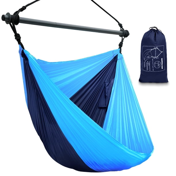 Silla Hamaca Konosnd Portátil para Exterior Colgante 225 kg Azul Marino
