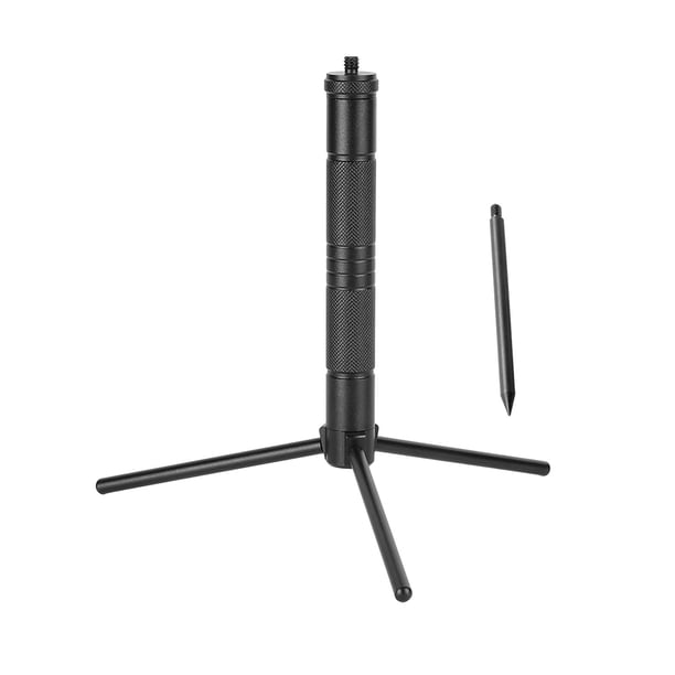 Soporte para Linterna, Poste para Lámpara Independiente con Enchufe a Tierra, Estante para Cámara, Trípode para Fotografía, Soporte Ligero para Trípod