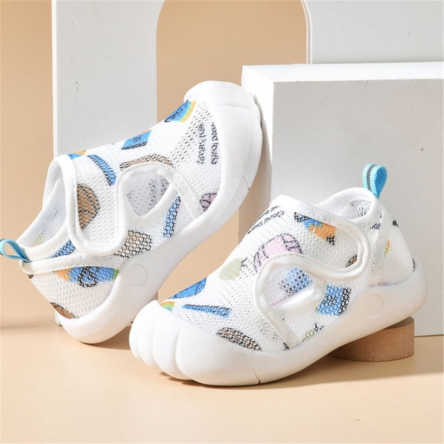Baby Sandals for Summer Breathable Soft Toddler Shoes with Non Flat Bottom Open Toe Design for Everyday Play