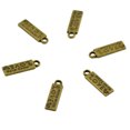 thumbnail image 4 of Colgante de bronce Antiguo Sunnimix rectángulo hecho con Amor 50pcs, 4 of 5