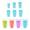 thumbnail image 4 of Nogis 12 Pack 11oz Plastic Kids Cups,Unbreakable Juice Tumblers,Toddler Drinking Cup in 4 Assorted Colors for Parties,School,BBQ,Cafe,Restaurant,Children,Adults, 4 of 9