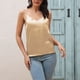 thumbnail image 2 of Camiseta sin mangas de satén para mujer, camiseta sin mangas de satén para mujer Camiseta sin mangas de satén para mujer Camiseta sin mangas de satén para mujer Salida de alta intensidad, 2 of 6