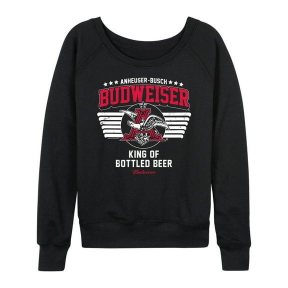 Budweiser - Collegiate - Women's French Terry Long Sleeve Shirt