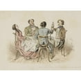 thumbnail image 3 of Alexander Ver Huell 18x14 Black Modern Framed Museum Art Print Titled - Four Figures that Release a Toast at a Table (C. 1854 - C. 1887), 3 of 5