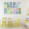 thumbnail image 2 of Stupell Industries Whimsical Animal Alphabet Canvas Wall Art design by Carla Daly, 30 x 45, 2 of 7