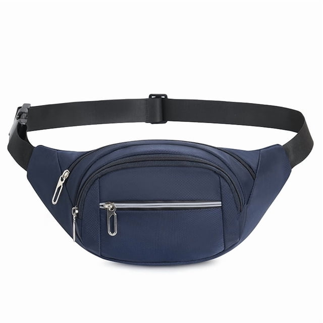 Riñonera cruzada para hombre y mujer, riñonera grande y riñonera con correa ajustable para entrenamiento al aire libre, viajes, correr, senderismo y ciclismo.