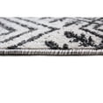 thumbnail image 4 of Bashian T141-IVCHAR-4X6-TG101 3 ft. 6 in. x 5 ft. 6 in. Tangier Contemporary Polypropylene Power Loom Rectangle Area Rug, Ivory & Charcoal, 4 of 6