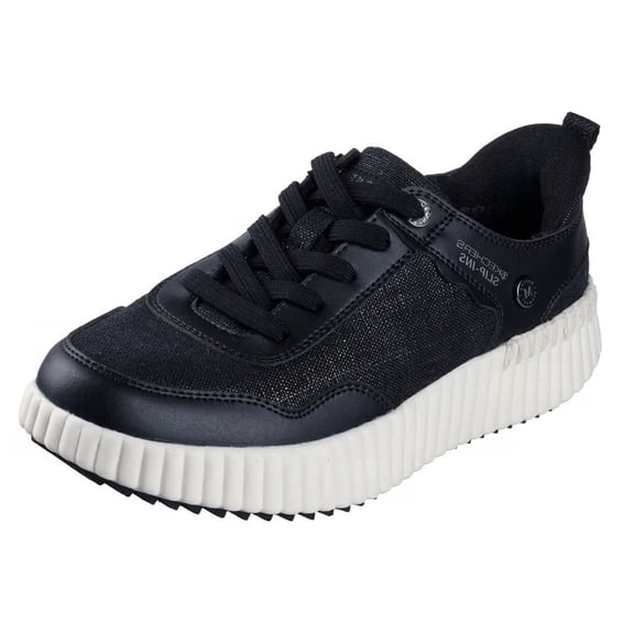 Skechers Casual Sneakers for Women Martha Stewart Bobs Vista Luxe Stroll Slip-In Walking & Athletic Shoes with Memory Foam Cushioning Lightweight
