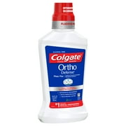 Colgate Ortho Defense Phos-Flur Fluoride Mouthwash, Alcohol Free, Mint, 16.9 fl oz