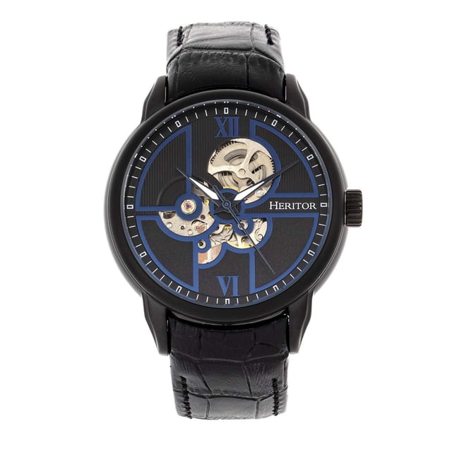 Reloj HERITOR Sanford Automático Semi Esqueleto para Hombre