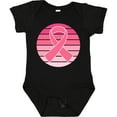 thumbnail image 3 of Inktastic Breast Cancer Pink Ribbon Retro Girls Baby Bodysuit, 3 of 5