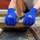 thumbnail image 3 of Guantes de trabajo Wells Lamont negro/azul para hombre, talla L, paquete de 1, 3 of 5