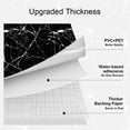 thumbnail image 3 of Marble Wallpaper Granite Diamond black,Self Adhesive Removable Waterproof Countertop Paper for Cabinet Furniture Kitchen (Diamond black,60CM x 500CM), 3 of 7