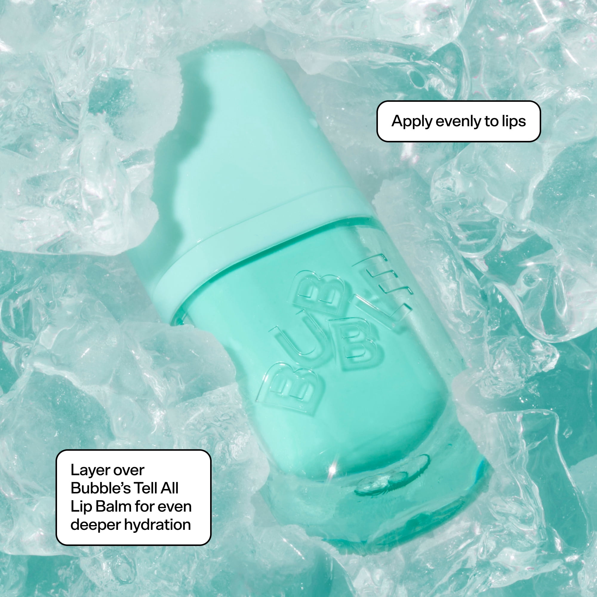 Bubble Skincare Talk Back Hydrating Loud & Clear Lip Serum, Unflavored, 0.15 fl oz