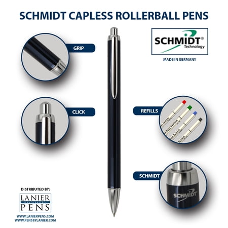 Schmidt Capless Rollerball Pen - Blue