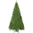 thumbnail image 1 of Costway 9Ft Unlit Hinged PVC Artificial Christmas Tree Premium Spruce Tree w/ 2094 Tips, 1 of 10