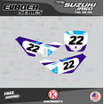 thumbnail image 3 of Kalair GFX Graphics Kit for Suzuki JR50 (All Years) Evader Series, 3 of 5