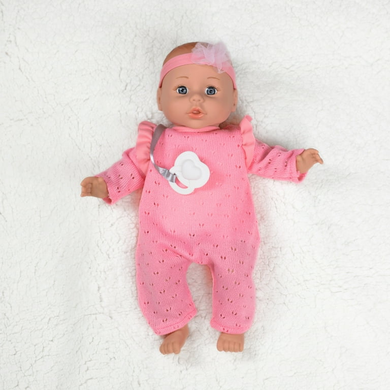 My Sweet Love 14-inch Soft Baby Doll with Pink Outfit, Cuddly