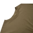 thumbnail image 3 of Rothco Athletic Fit Solid Color Military T-Shirt - Brown, 3 of 4