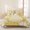 Gold, Amber, White, variant on 3 Pieces King Quilt Set,Pineapple Summer Fruit Seamless Soft Bedding Sets with 1 Quilt & 2 Pillow Shams,Retro Gray Summer Bedspread Lightweight Coverlet Comforter for All Season