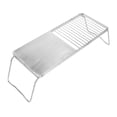 thumbnail image 4 of BBQ Grill Plate, Cooking Grid High Temperature Resistance Portable Stainless Steel  For Outdoor, 4 of 8