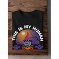 thumbnail image 3 of This Is My Human Costume. Husky T-Shirt Men -Image by Shutterstock, Male 3X-Large, 3 of 4