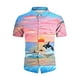 thumbnail image 4 of Camisa de playa hawaiana para hombre Camisa bohemia de verano Pompotops oipoqjl45174, 4 of 6