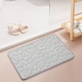 thumbnail image 2 of Alfombra de baño suave Hugtrwg Adoquines Lavables en relieve, 2 of 9