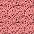 thumbnail image 1 of Ahgly Company Tapis d'Intérieur Lavable en Machine Carré Rouge Lave Transitionnel, 7 Pieds Carré, 1 of 7