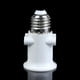 thumbnail image 1 of Adaptador de bombilla Ac100-240v E27, portalámparas, Base de conversión con enchufe europeo, 1 of 5